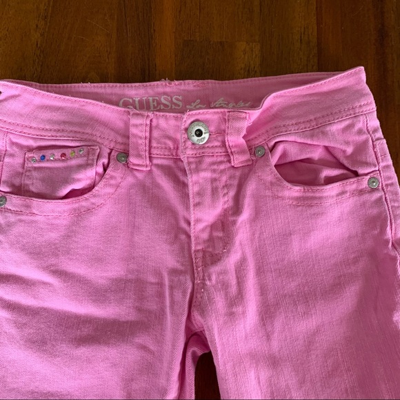 Guess Los Angeles Girls Denim Jeans - Picture 3 of 6